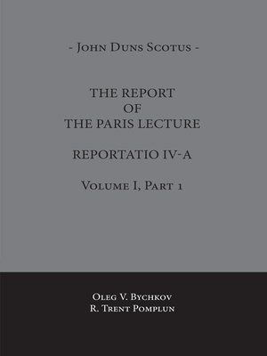 cover image of Reportatio IV-A